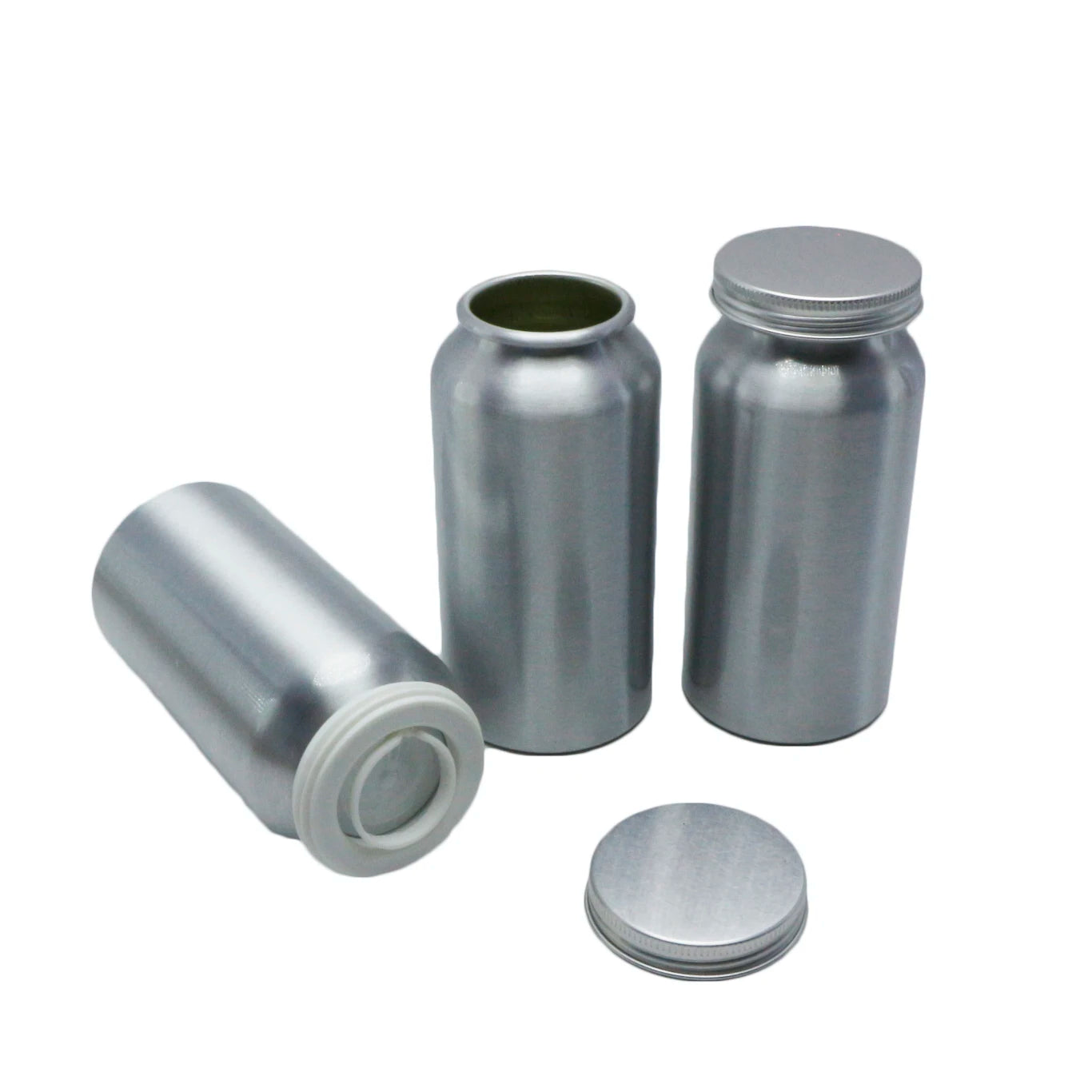 3oz 4oz 5oz 6oz Food Grade High Quality Metal Aluminum Bottle for Supplement Packaging Capsule Custom - 图片 5