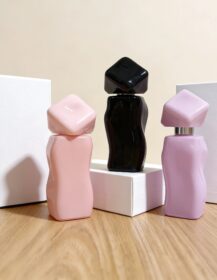 Mini Colorful 30ml Glass Perfume Bottle Ultra-Fine Spray Nozzle Portable Design Empty Sample Bottle