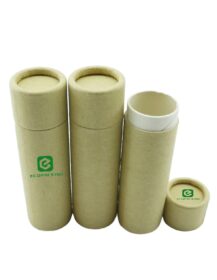 Eco Friendly Twist up Paper Tube 3g 5g Kraft Paper Lip Balm Tube