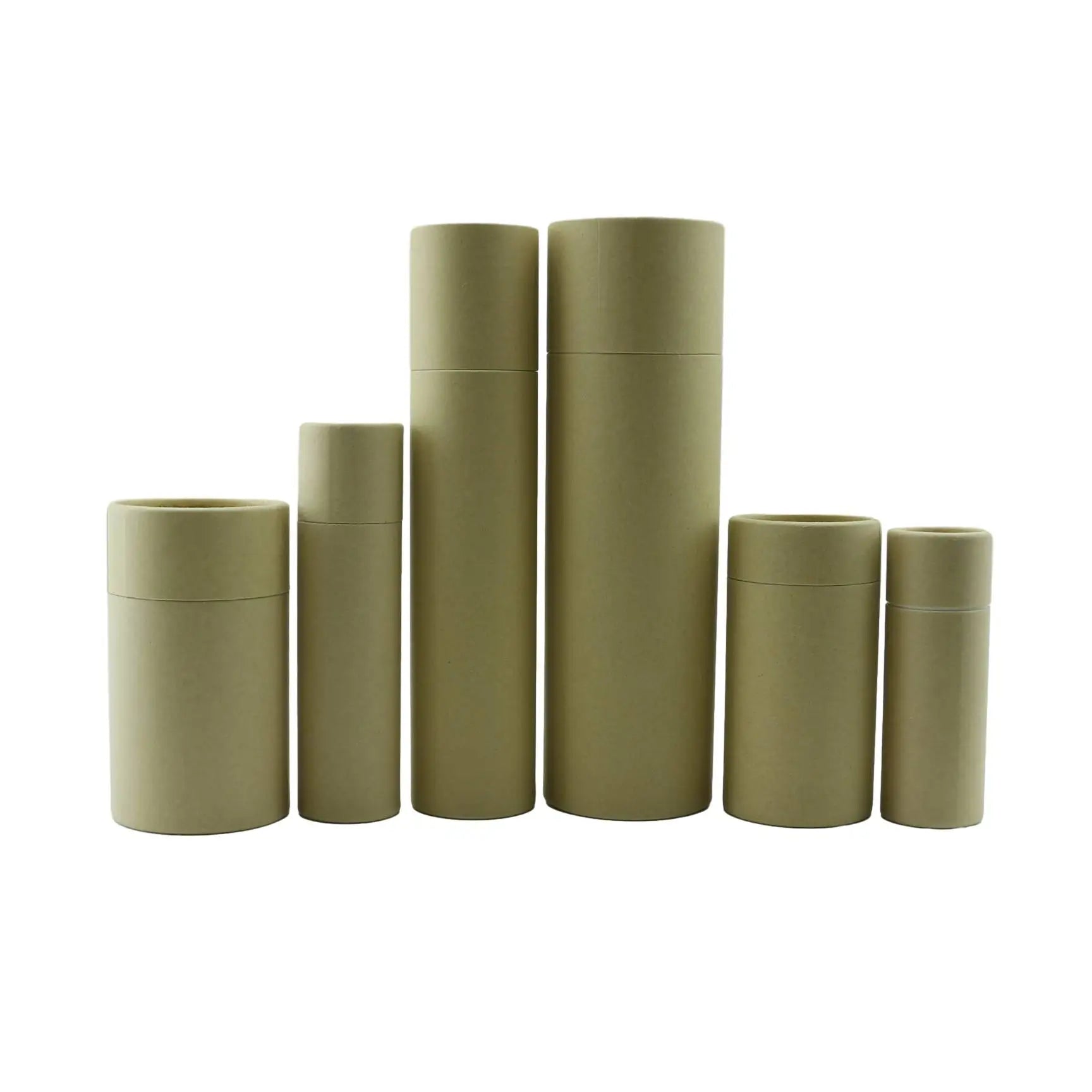 Hot Luxury Printed Tea Coffee Bean Cylinder Packaging Box Biodegradable Packaging Paper Tube Round Cardboard Tube Packaging