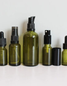 Cylinder Shape 5ml 10ml 15ml 20ml 30ml 50ml 100ml Wholesale Serum Essential Oil Green Glass Dropper Bottles for Essential Oil