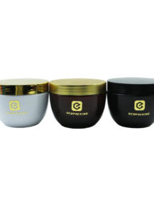 250ml 8oz Body Butter Jars Plastic Cosmetic Jars With Lid for Skin Care Packaging F888