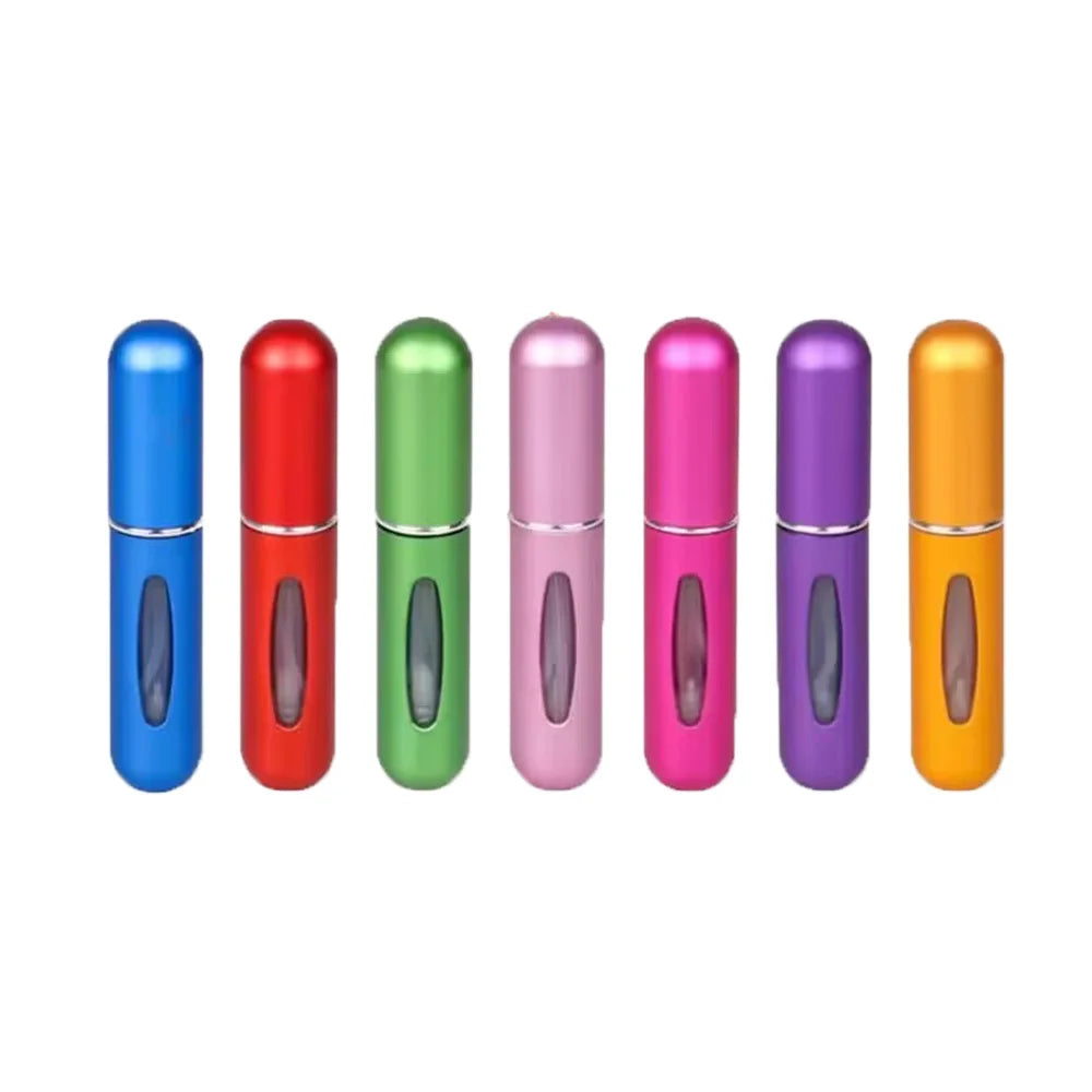 Portable Atomizer Aluminum Spray Perfume Bottle Travel Size 5ml 8ml Refillable Atomizer Perfume Spray Bottle - 图片 2