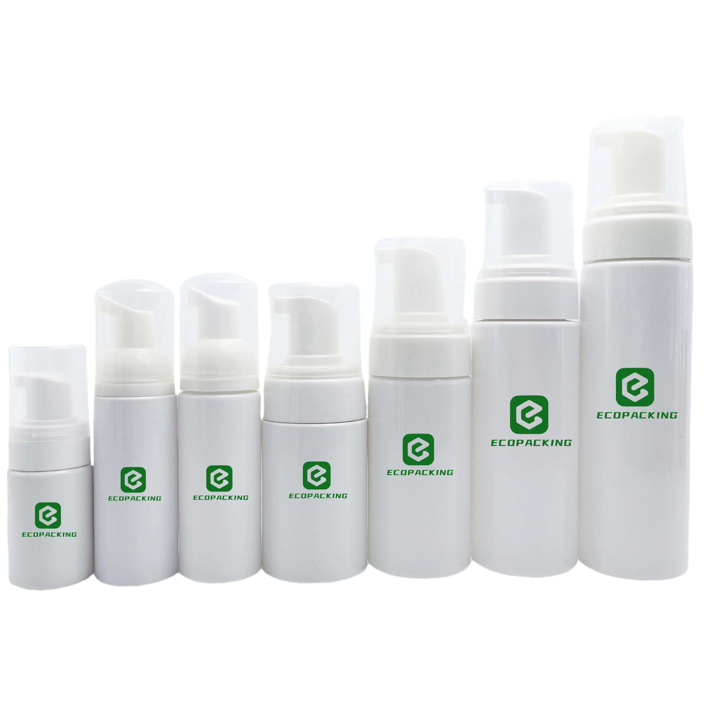 Hot Sale Custom 30ml 50ml 60ml 100ml 150ml 200ml Plastic Foam Pump Bottle for Facial Cleanser Mousse - 图片 3