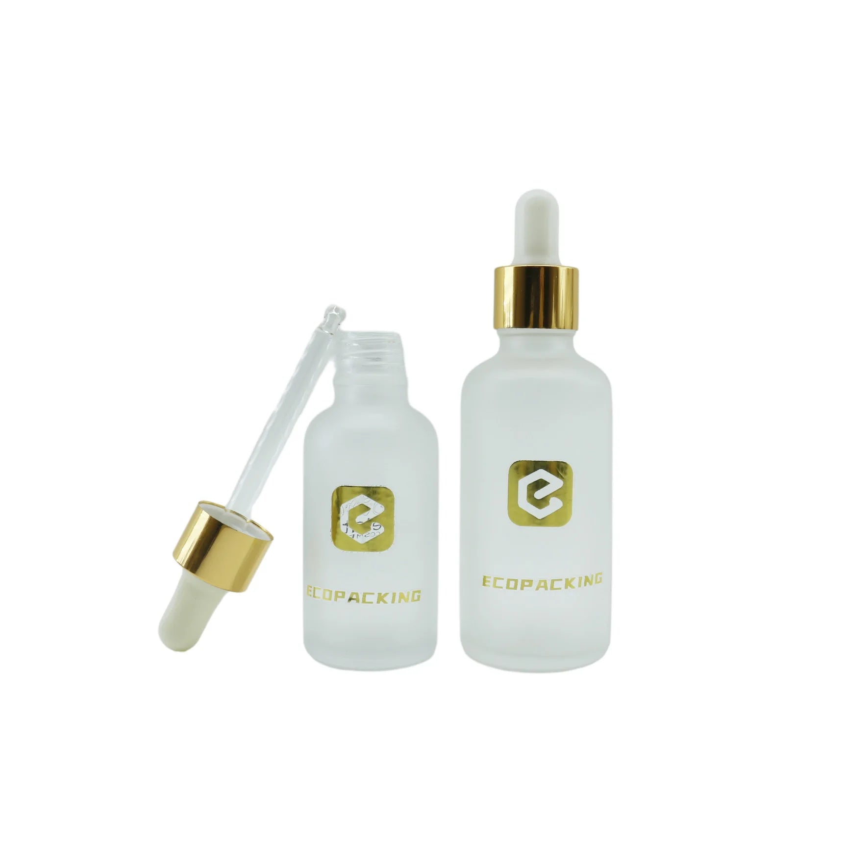 Custom logo Frosted Glass Dropper Bottle 100ml 50ml 30ml 20ml 15ml 10ml 5ml Essential Oil Bottle - 图片 6