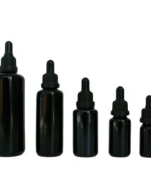 Cosmetic Glass Dropper Bottle for Essential Oils Hair Serum Eye Essence in 5ml 10ml 15ml 30ml 50ml 100ml Sizes Carton Packing