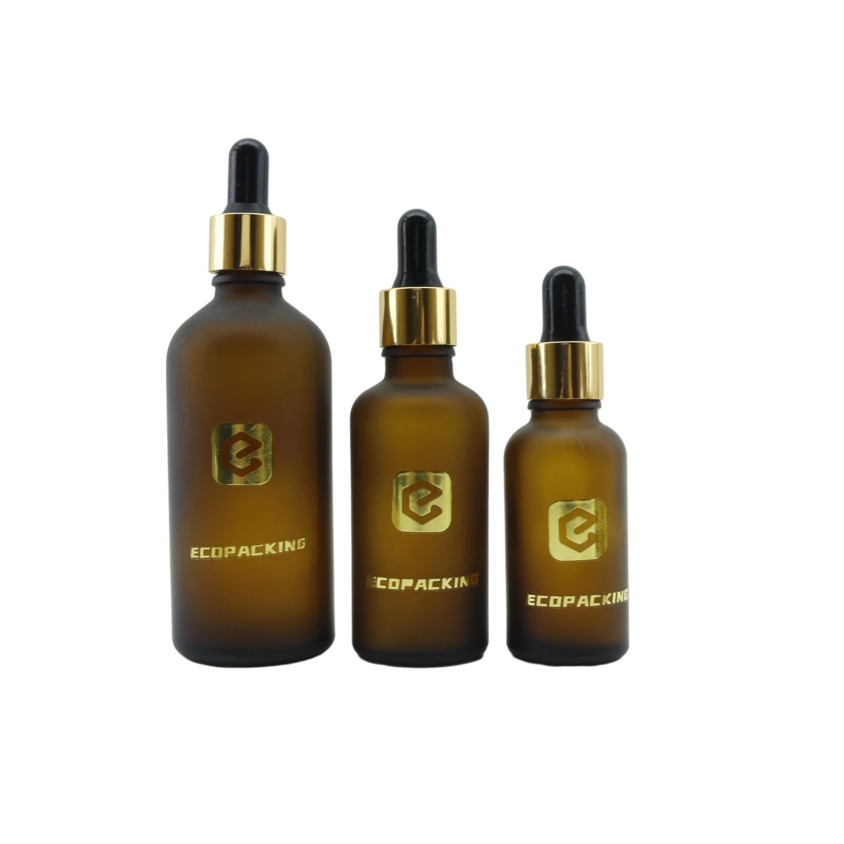 5ml 10ml 15ml 20ml 30ml 50ml 60ml 100ml Amber Glass Empty Essential Oil Bottles Dropper Reagent Pipette Bottle - 图片 4