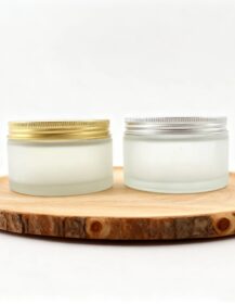 200ml Glass Cosmetic Style Wide Mouth Jar 6.8 Fl oz 200 ml Glass Jars Clear Glass Wide Mouth Jars