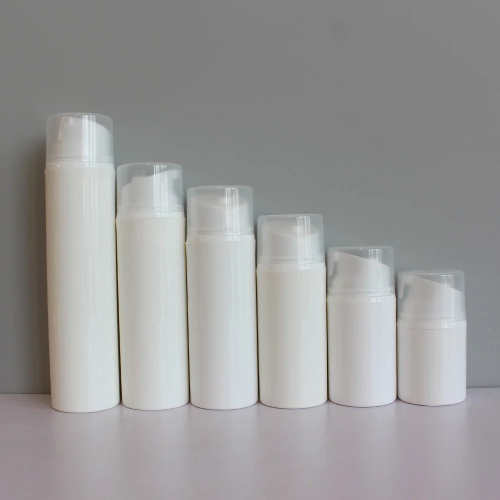 Luxury 30ml 50ml 80ml 100ml 120ml 150ml Black PP Plastic Airless Pump Lotion Serum Bottle for Skincare M888 - 图片 5
