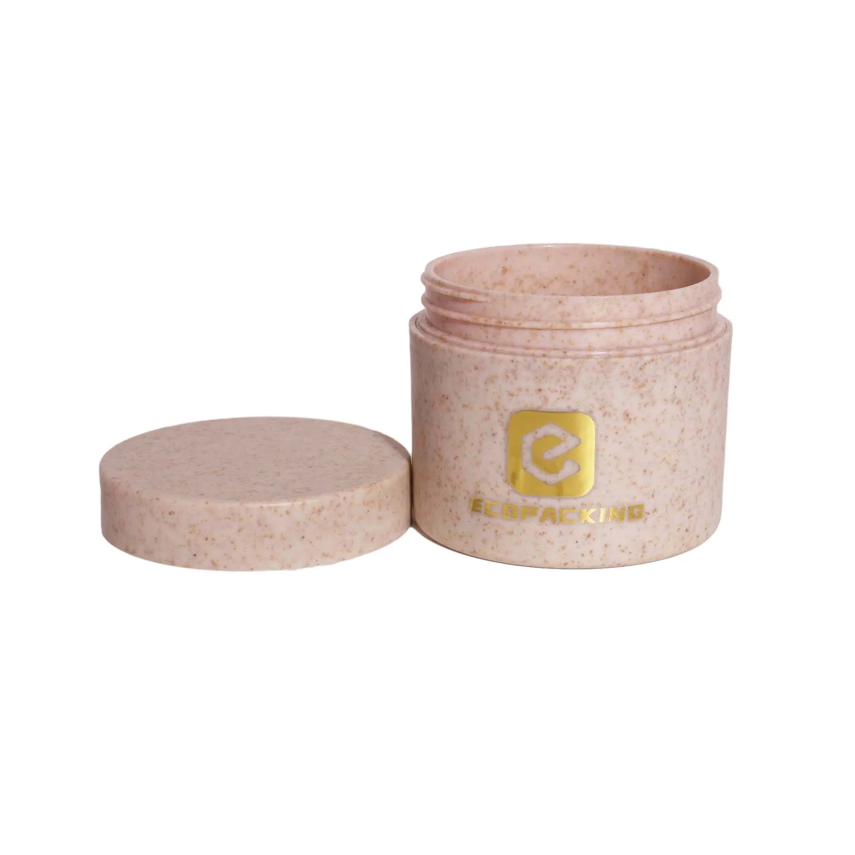 100% Eco Friendly Biodegradable 15g/30g/50g/100g/200g/300g White PLA Cosmetic Shampoo Face Cream Body Scrub Containers Jars 888J - 图片 4