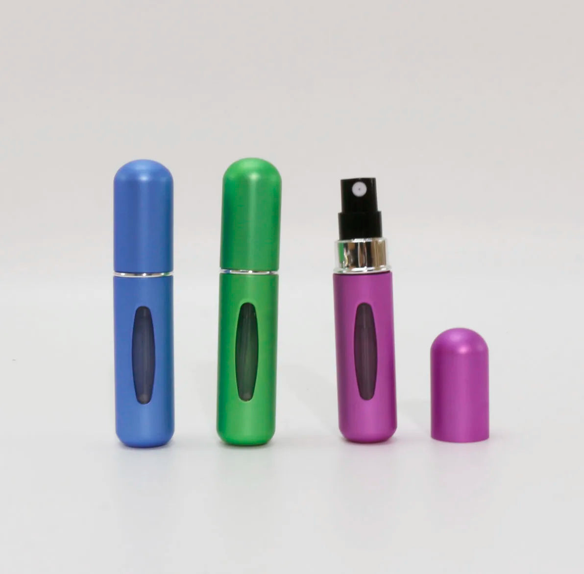 Travel Sized Spray Bottle Refillable Empty Perfume Atomizer 5ml 8ml Aluminum Spray Bottle