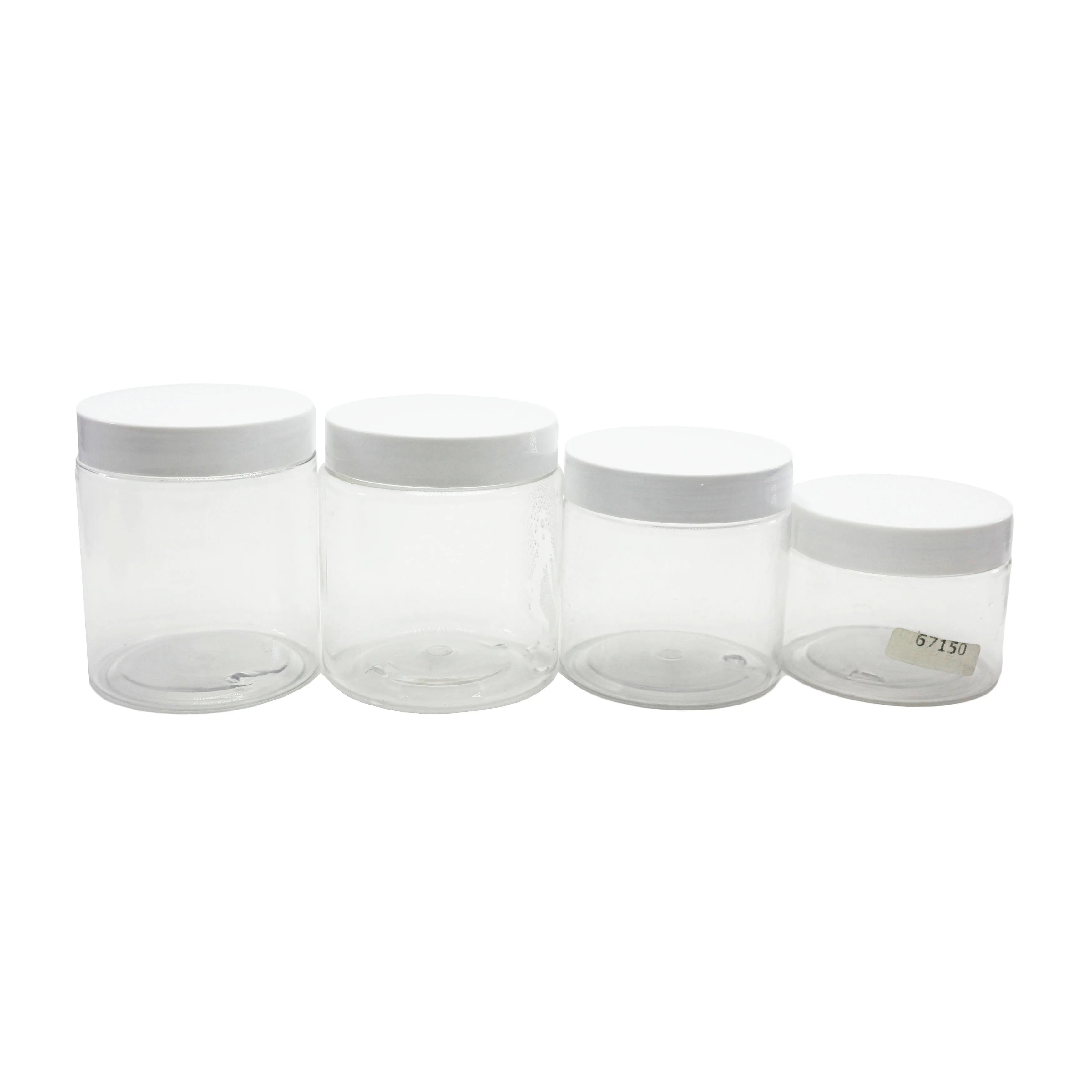 Wholesale Food Storage Container Clear PET Plastic Pickle Jars clear Plastic Spice Jars with Lids C888 - 图片 6