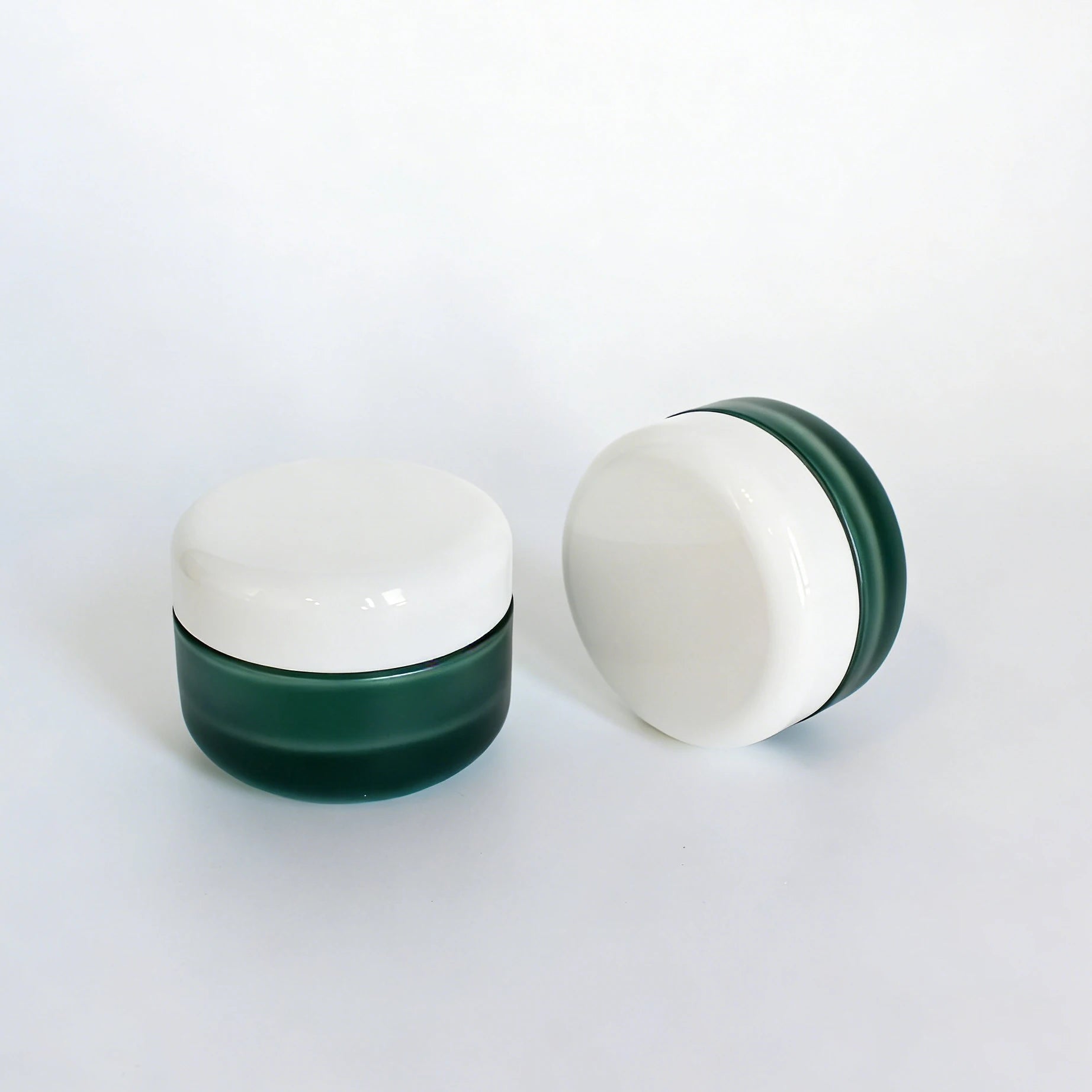 30ml 50ml 100ml Empty Custom Luxury Cosmetic Cream Glass Jar with Lid for Skin Care Body Butter Lip Balm Face Balm - 图片 4