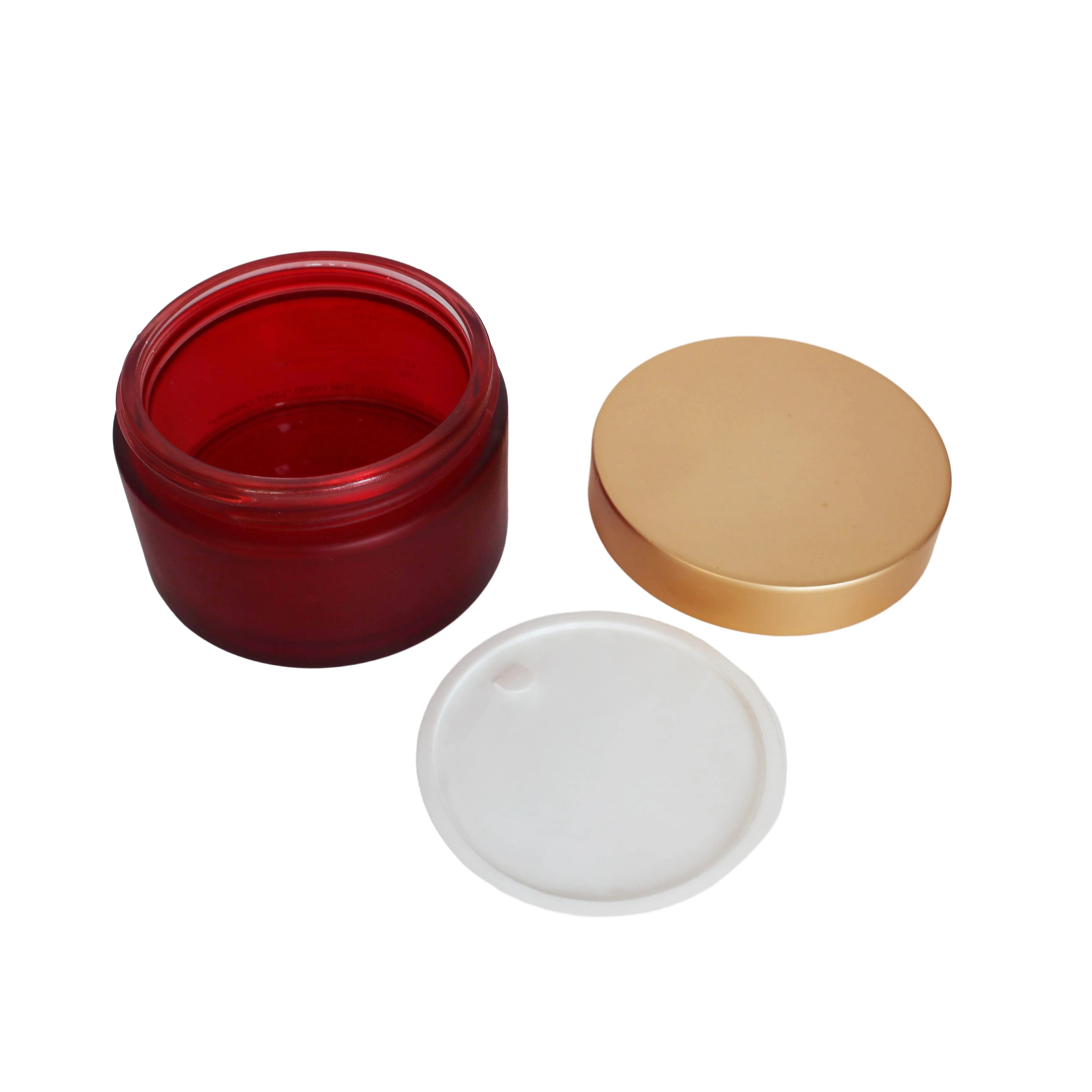 clear Transparent Thick Bottom in Stock 200ml 200g Cosmetic Cream Glass Jar with Lid Wholesale for Body Butter Balm - 图片 5