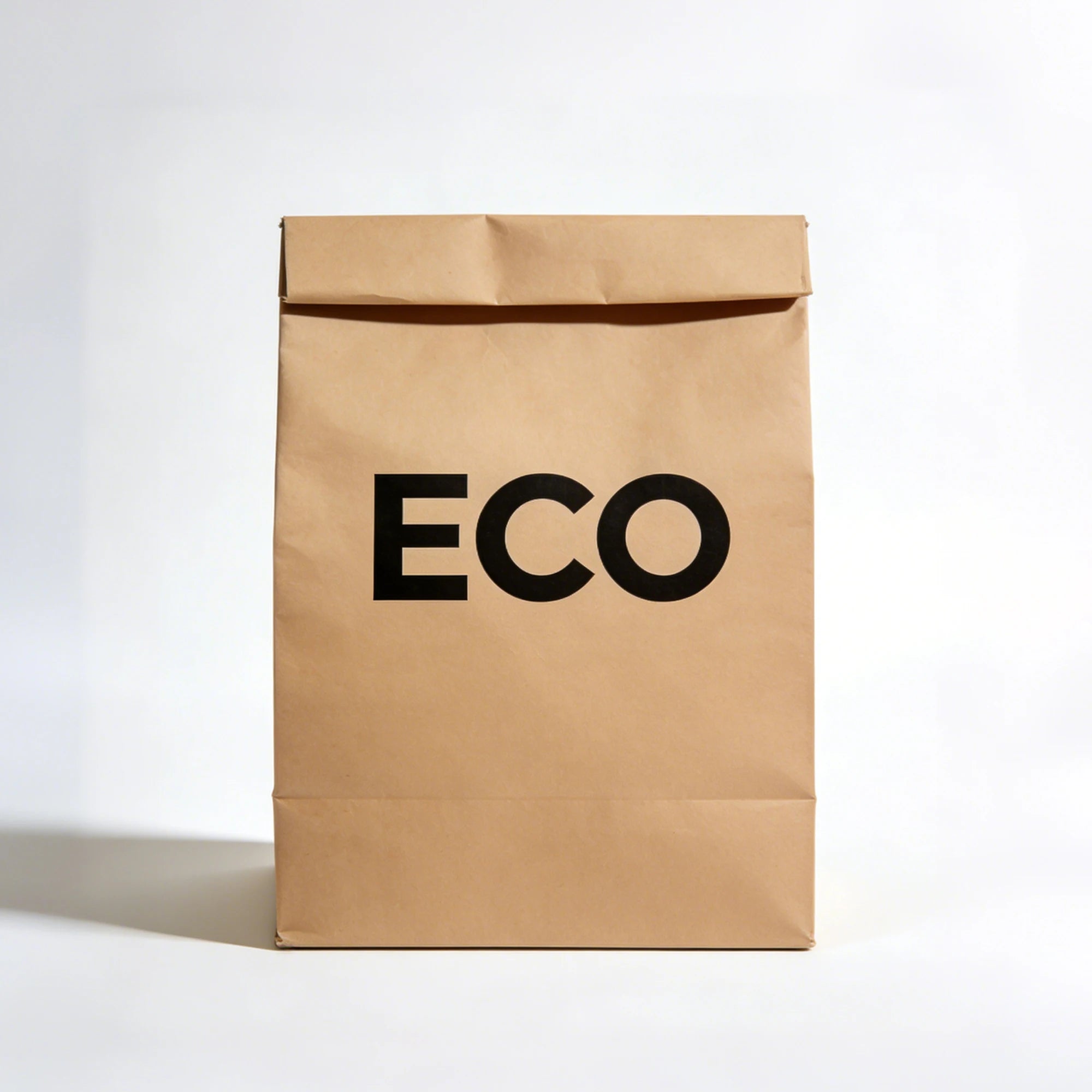 Custom logo Printed Biodegradable Kraft Paper Snack Bag Stand up Pouch with Ziplock for Nuts Takeaway Food Bag 888J - 图片 2