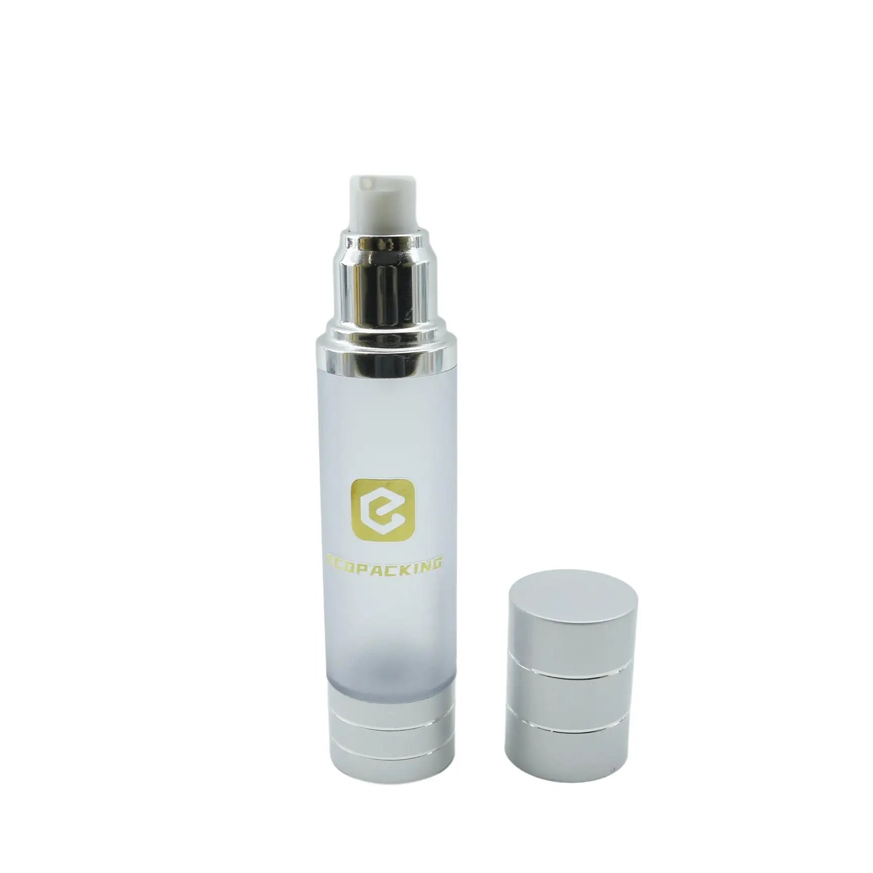 Empty Airless Serum Bottle Pump Sprayer 15ml 30ml 50ml 80ml 100ml Cosmetic Skin Care Face Cream Skincare - 图片 4