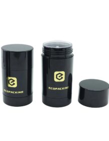 In Stock Low Price Deodorant Stick Tube 15g 30g 50g 75g Black Twist up Roll on Deodorant Container