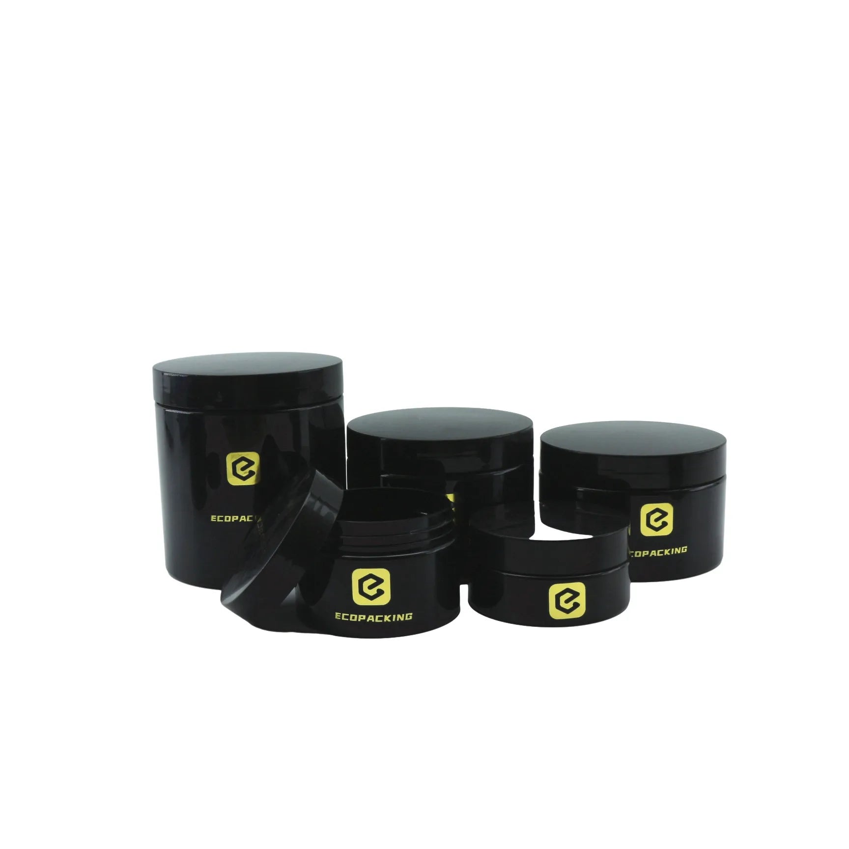 Wide Mouth 50ml 100ml 120ml 150ml 200ml 250ml 500ml Hair Care Product Plastic Cosmetic Jar Containers with Lids for Pomade F888 - 图片 3