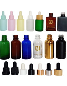 Skincare 5ml 10ml 15ml 20ml 30ml 50ml 60ml 100ml Glass Dropper Bottles Cosmetic for Essential Oil M888