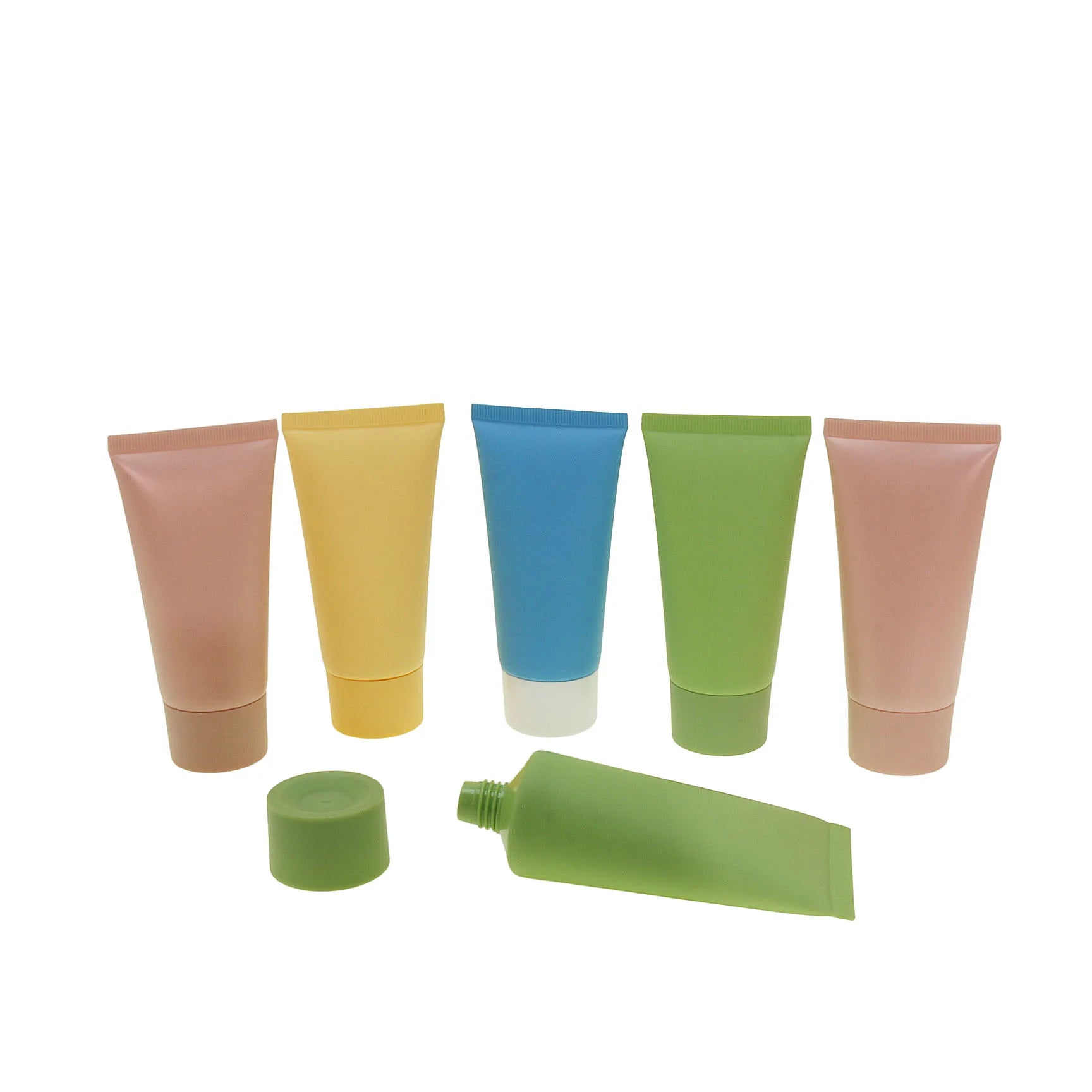 Eco-friendly Straw Wheat Squeeze Empty Hotel Mini Size 30ml Shampoo Shower Gel Body Lotion Tubes Packaging Plastic - 图片 7