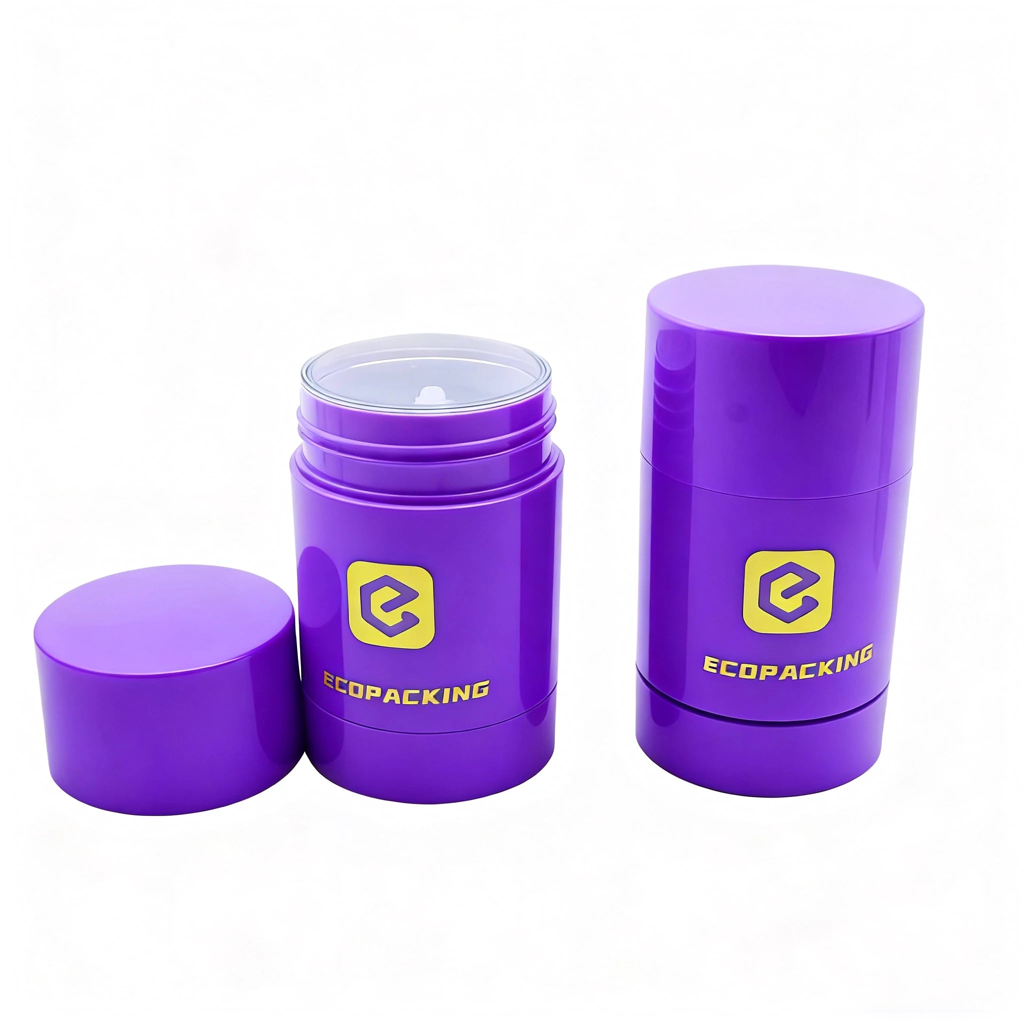 15ml 30ml 50ml 75ml Round Stick Tube Packing Twist up Deodorant Container Cosmetic Deodorant Container - 图片 4