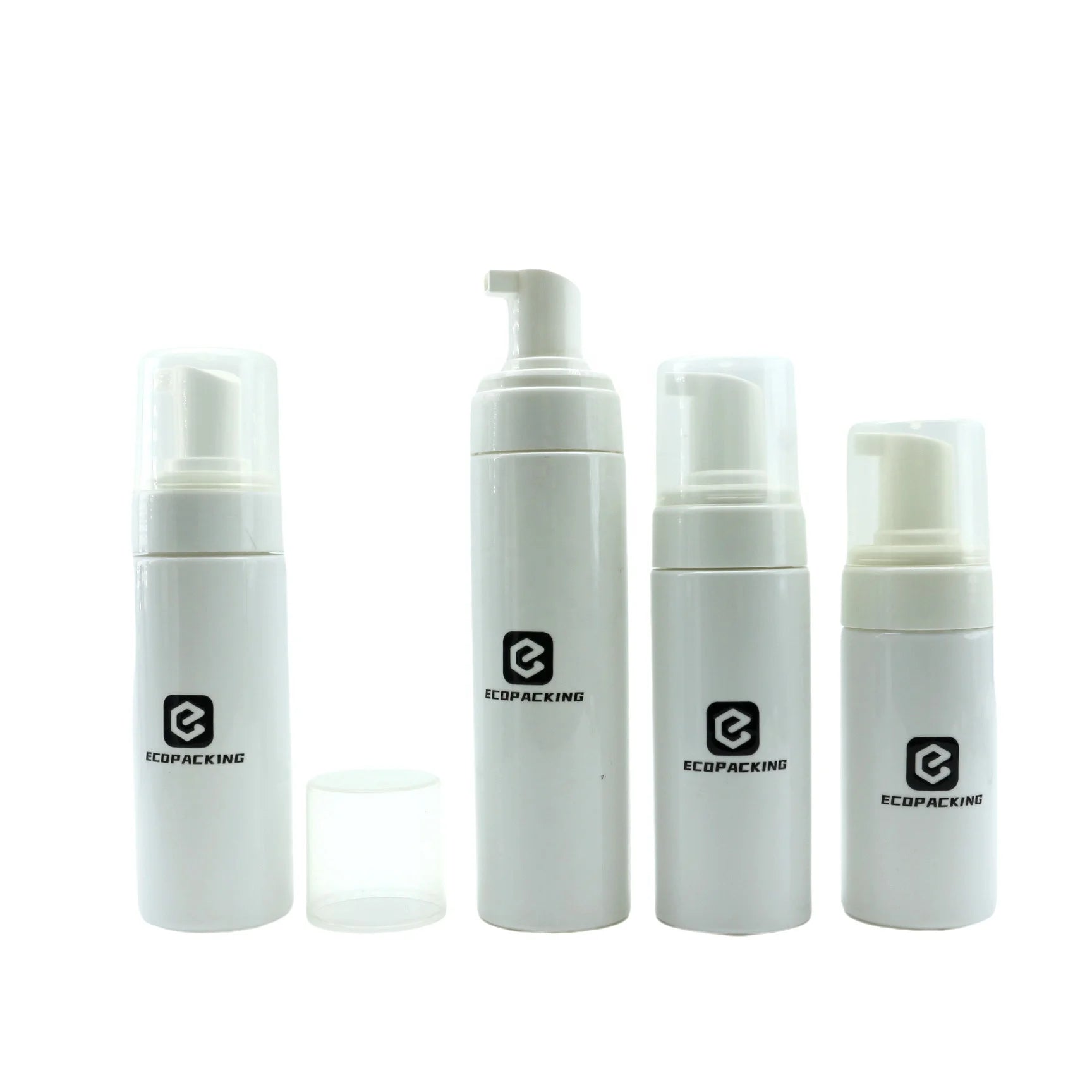 Custom Empty 50ml 100ml 150ml 200ml Plastic Shampoo Foam Bottle Soap Foam Pump Bottle for Skincare Packaging - 图片 2