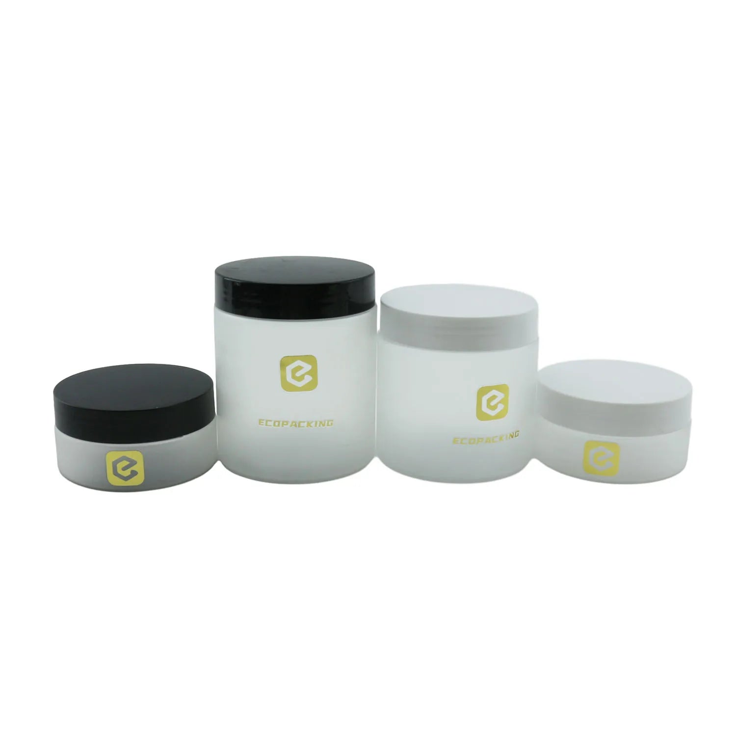 Wholesale Cream Jar 30g 50g 100g 150g 200g 300g 500g 1000g clear Frosted Plastic Jars PET Jar Face Cream Container - 图片 4