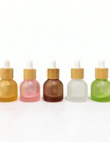 OEM Custom Luxury 10ml Glass Dropper Bottle for Hair Oil Serum Essential Oil Packaging