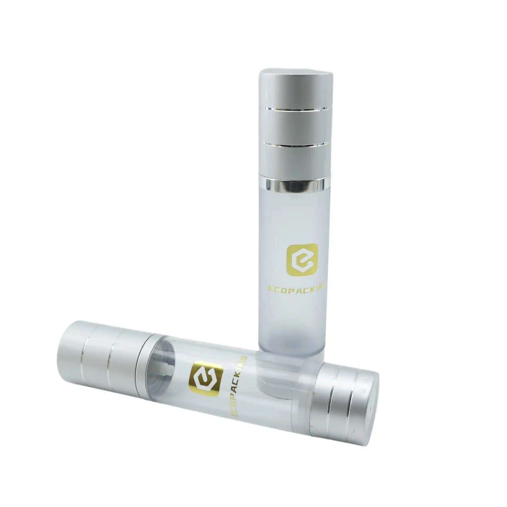 Empty Airless Serum Bottle Pump Sprayer 15ml 30ml 50ml 80ml 100ml Cosmetic Skin Care Face Cream Skincare - 图片 3