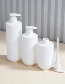 Plastic Cosmetic Skin Care Serum Empty Bottle with Lotion Pump Packaging Container 300ml 10oz