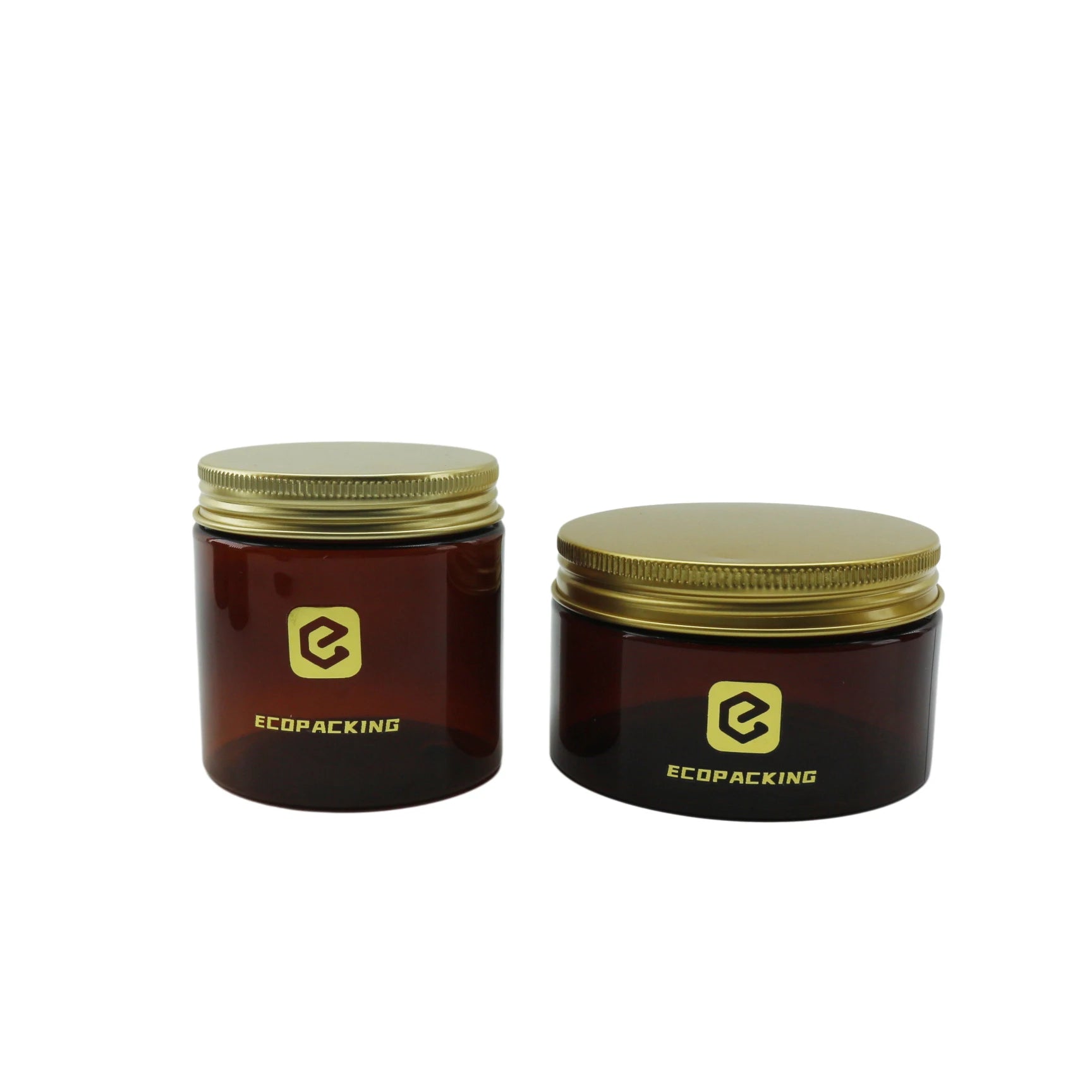 30ml 50ml 60ml 80ml 100ml 120ml 150ml 200ml 250ml 300ml 500ml 1000ml Food Grade Amber Brown Plastic Pet Jar with Lid - 图片 4