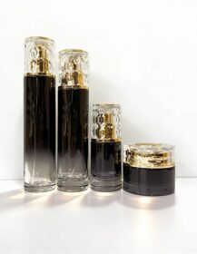 OEM 20ml 30ml 50ml 100ml 120ml Lotion Pump Spray Glass Oil Bottle 30g 50g  Face Cream Jar Set for Cosmetic Container