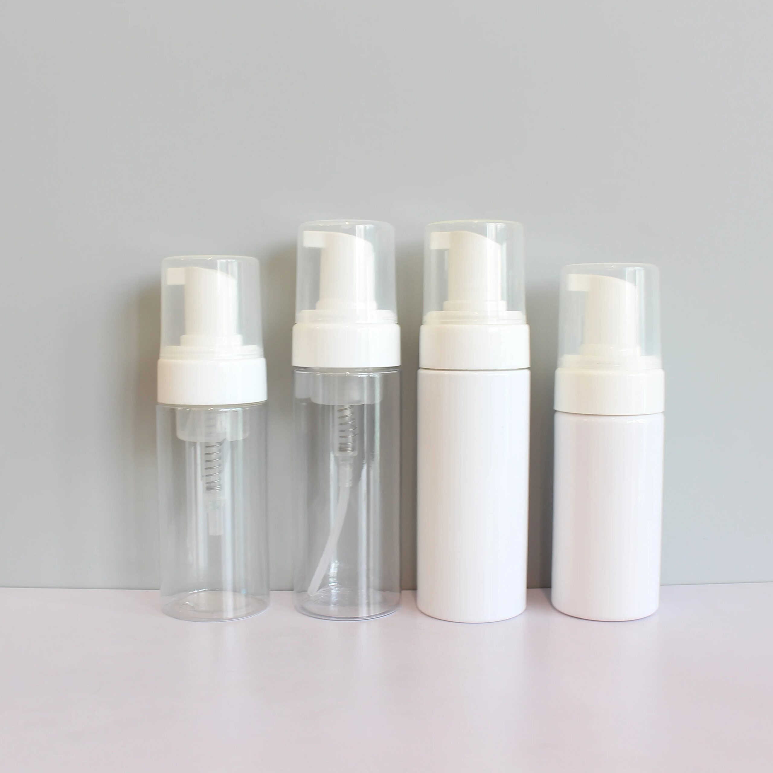 30ml 50ml 60ml 100ml 120ml 150ml 200ml Foam Pump Bottle Foaming Mousse for Hand Soap Facial Cleanser B8888 - 图片 2