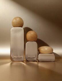 In Stock Screw Cap Lotion Pump Square Glass Cosmetic Bottles & Jars 20ml-120ml 30g-50g Eye Cream