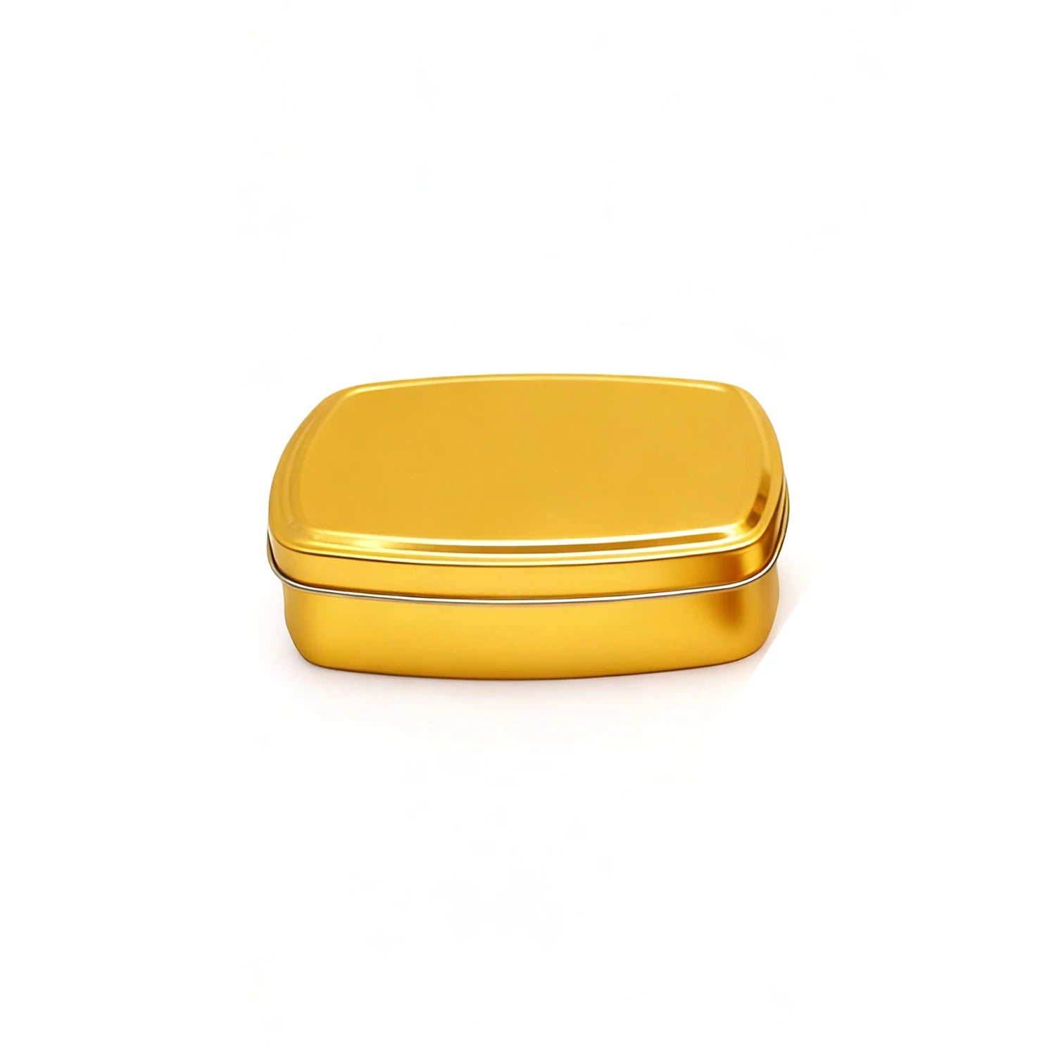 Wholesale Rectangular Aluminum Cans 60ml 80ml 100ml 150ml Square Food Safe Aluminum Jar Metal Sugar Cookies Gift Box - 图片 3