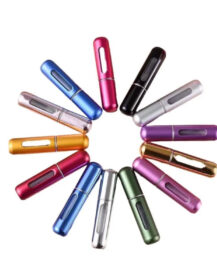 5ml 8ml 10ml 15ml 20ml Aluminum Bottle Perfume Spray Refillable Perfume Bottle Travel Perfume Bottle Oval
