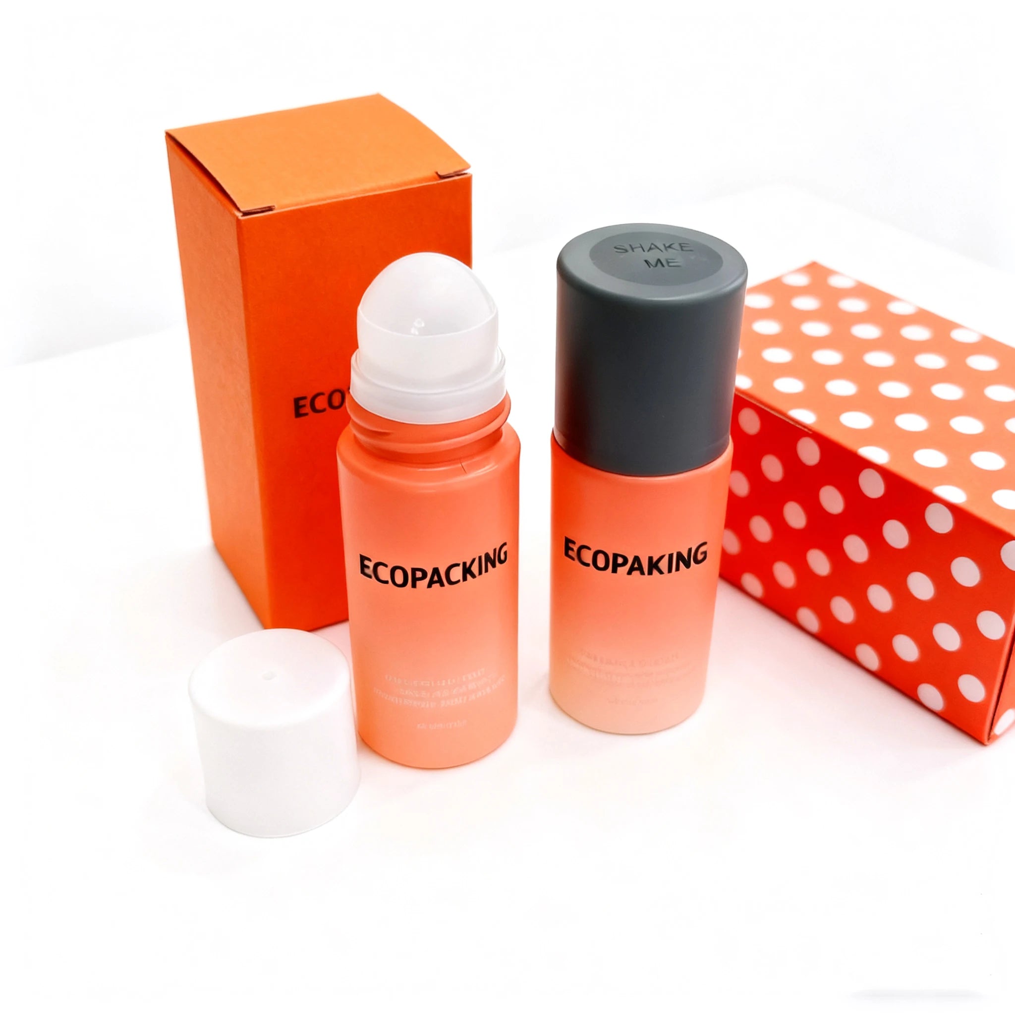Custom 30ml 50ml Glass Roll on Bottle Refillable Essential Oil Perfume Container with Roller Ball OEM Packaging - 图片 4