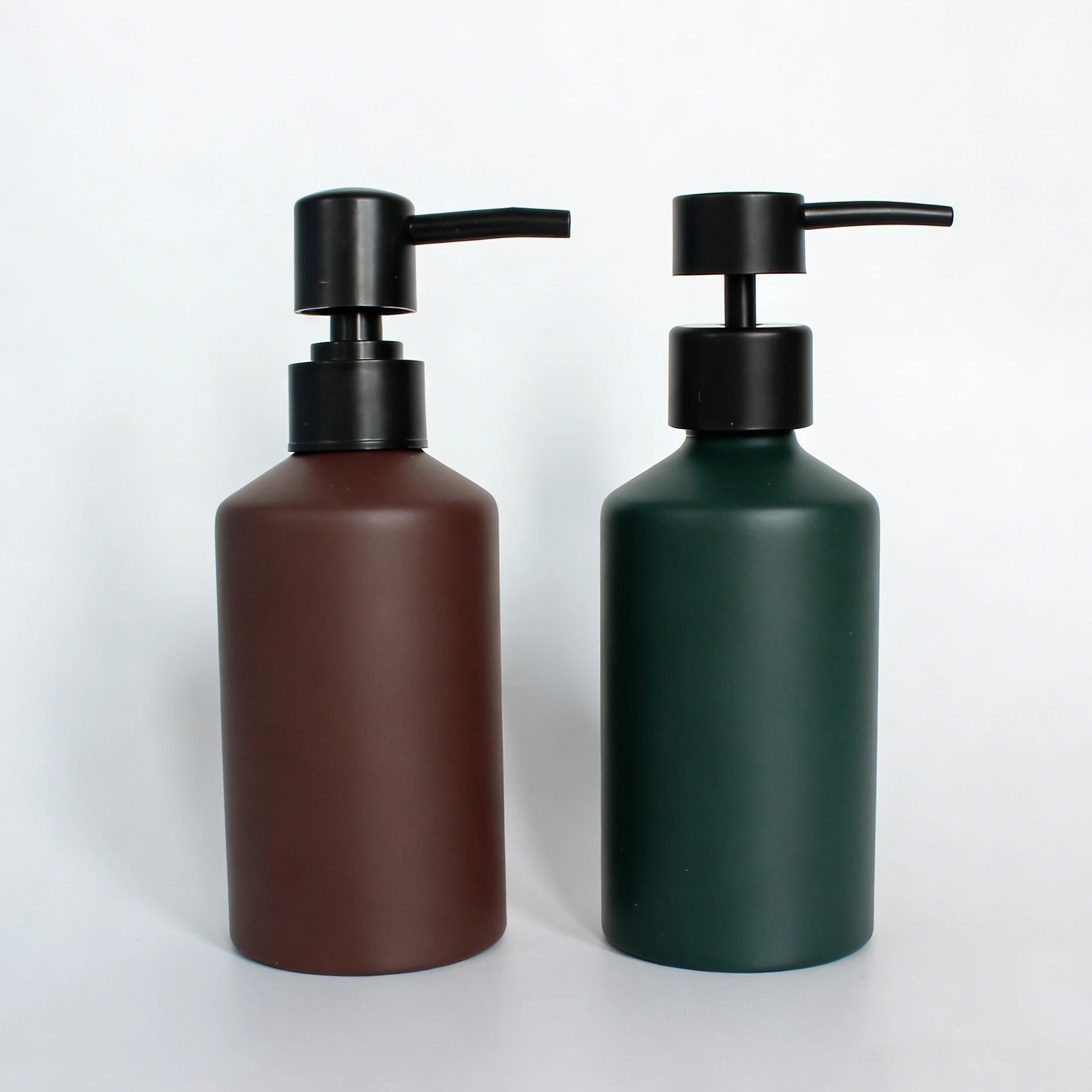 300ml 500ml Shampoo Hand Soap Liquid Face Cleanser Cosmetic Aluminum Bottle with Pump Dispenser for Body Lotion - 图片 6