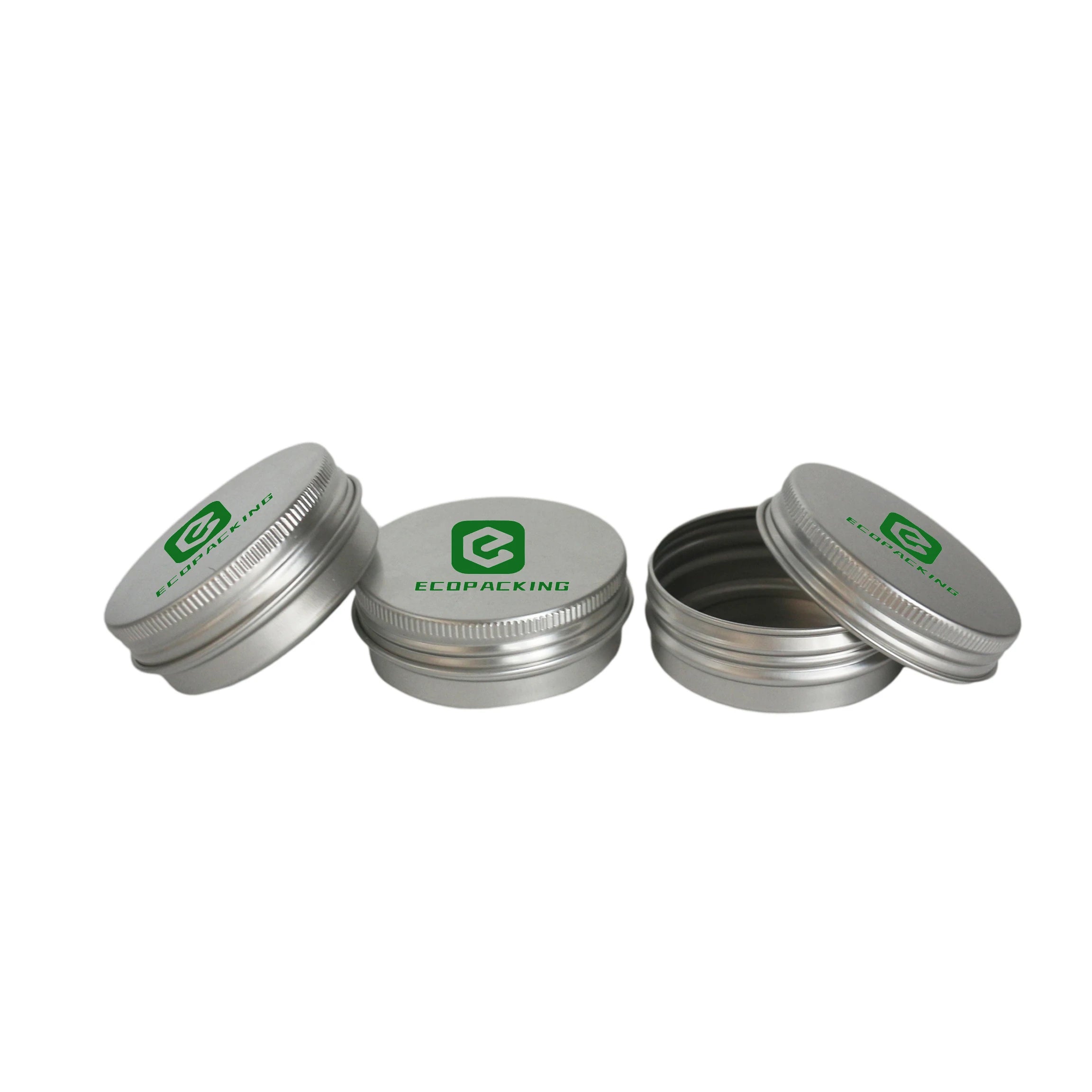 100ml 200ml 350ml 500ml Metal Tin Containers Cosmetic Aluminum Jar for Candle Tin Can with Screw Lid - 图片 6