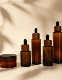 Small Body Essential Beard Oil Packaging Boxes and Bottles Glass Fine Oil 15m 20ml 30ml 50ml  Regrowth Hair Oil Bottle Package