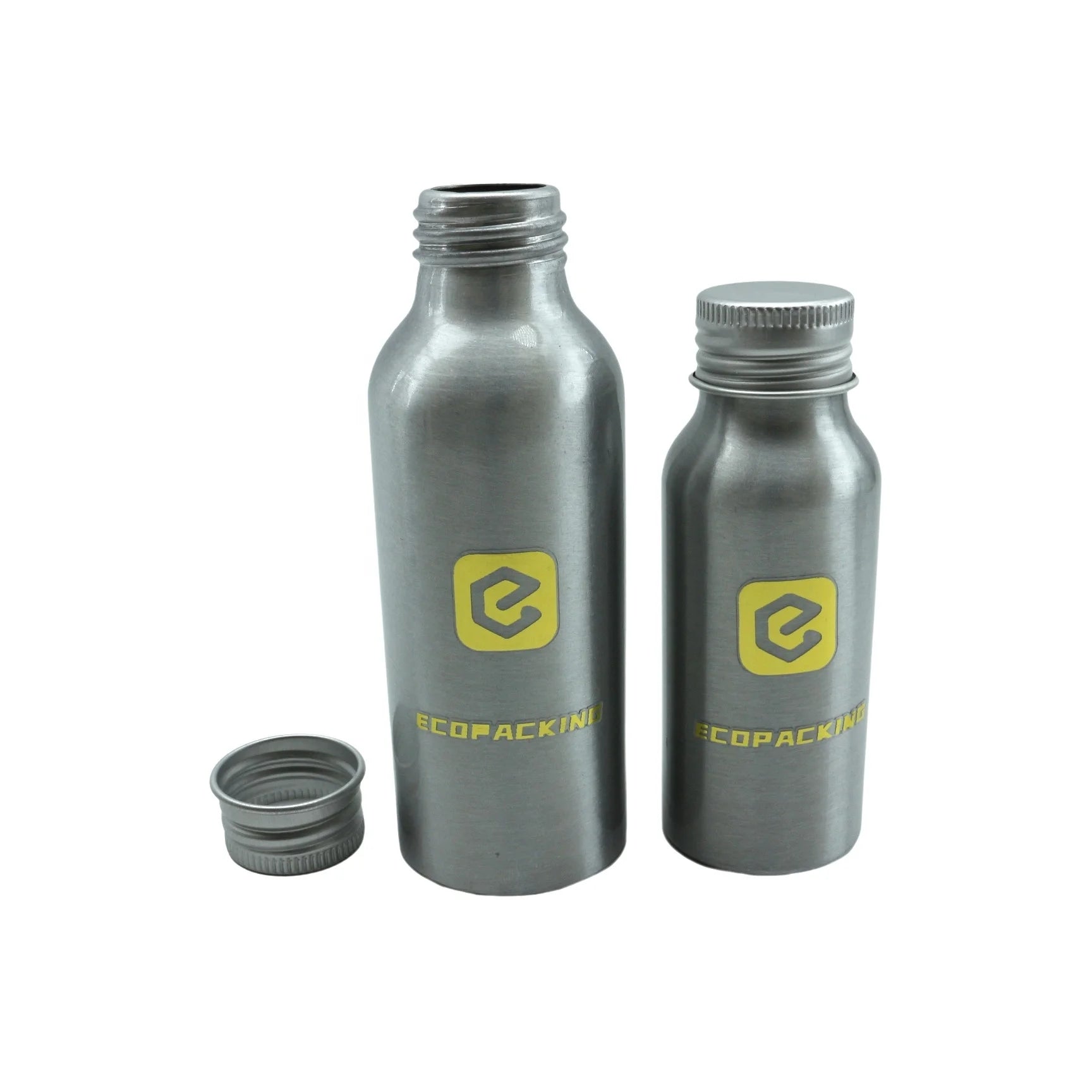 Custom Aluminum Packaging Metal Bottle 50ml 60ml 100ml 120ml 150ml 200ml 250ml Aluminum Bottle With Screw Aluminium Lid R888 - 图片 4