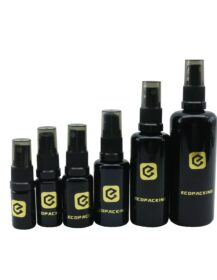 Empty Uv Black Glass Spray Bottle 5ml 10ml 15ml 20ml 30ml 50ml 100ml 200ml for Hair Oil Packaging