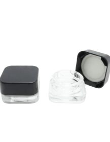 3g 3.5g 5g 3ml 5ml 7ml Custom Mini Child Proof Stash Containers Small Child Resistant Packaging Concentrate Glass Jar