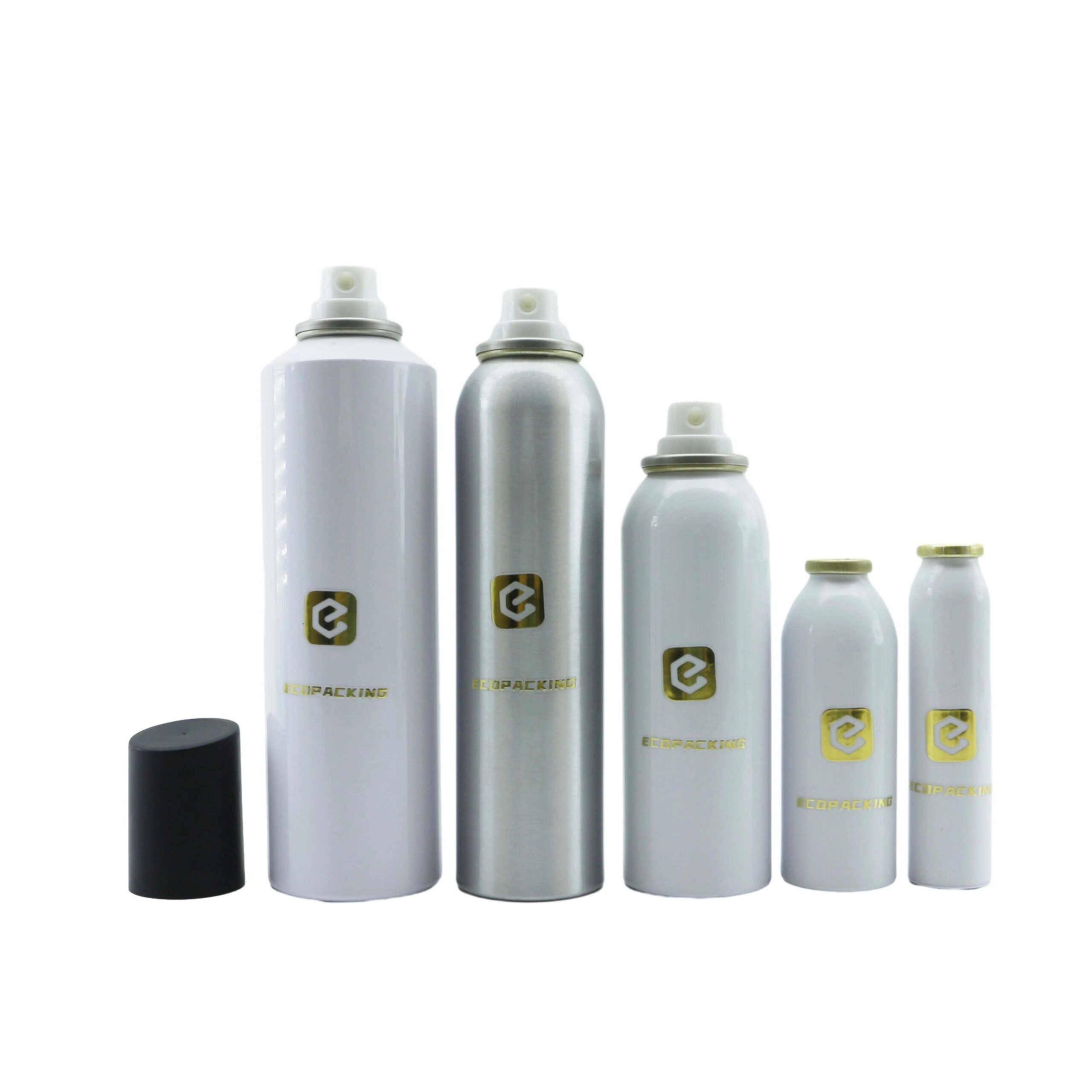 High Quality Wholesale Custom Aluminum Perfume Aerosol Spray Bottle with Mist Sprayer ECO Brand 888J