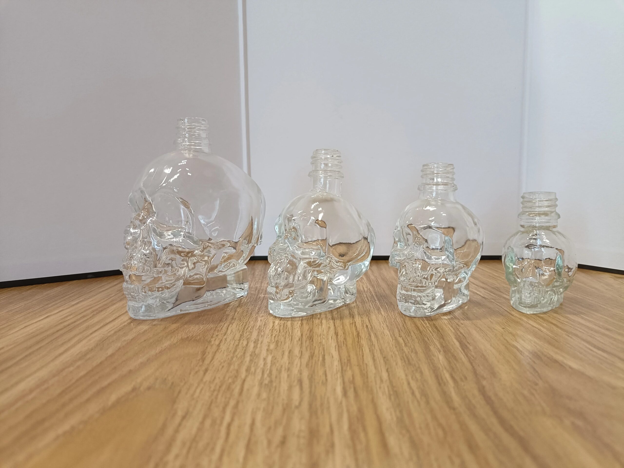 Luxury 15ml 30ml 50ml 100ml Skull Glass Dropper Bottle for Perfume Essential Oil Serum Hair Oil Custom Empty B888 - 图片 7