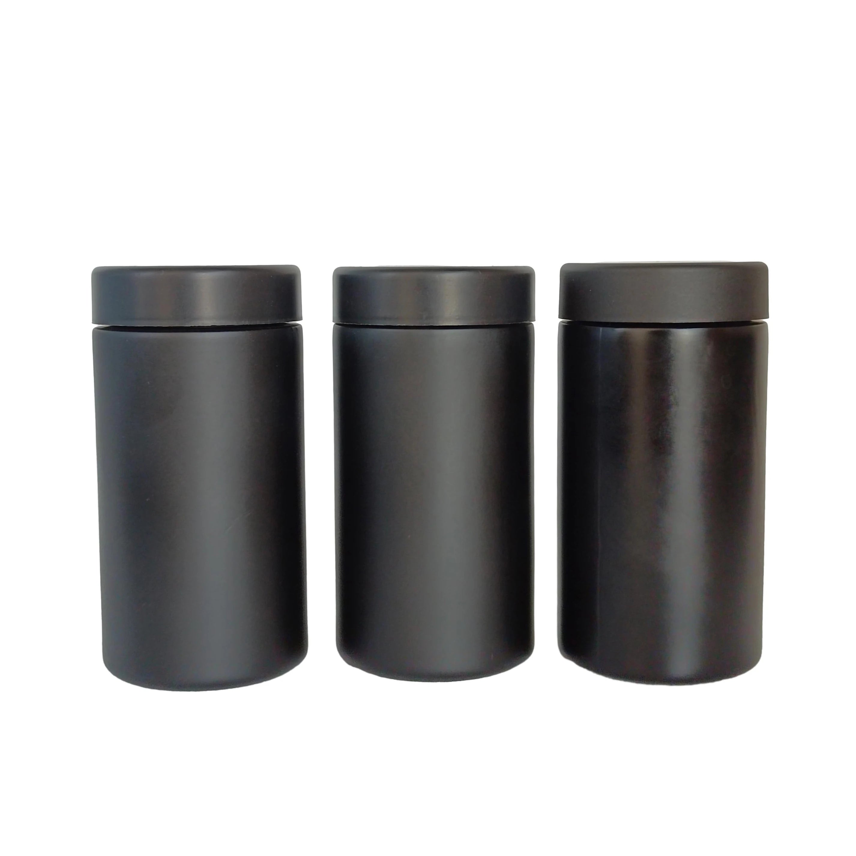 Ceram Body Butter Matte Black Cosmetic Glass Jar with Child Proof Lid CRC Cap 1oz 2oz 3oz 4oz 5oz - 图片 6