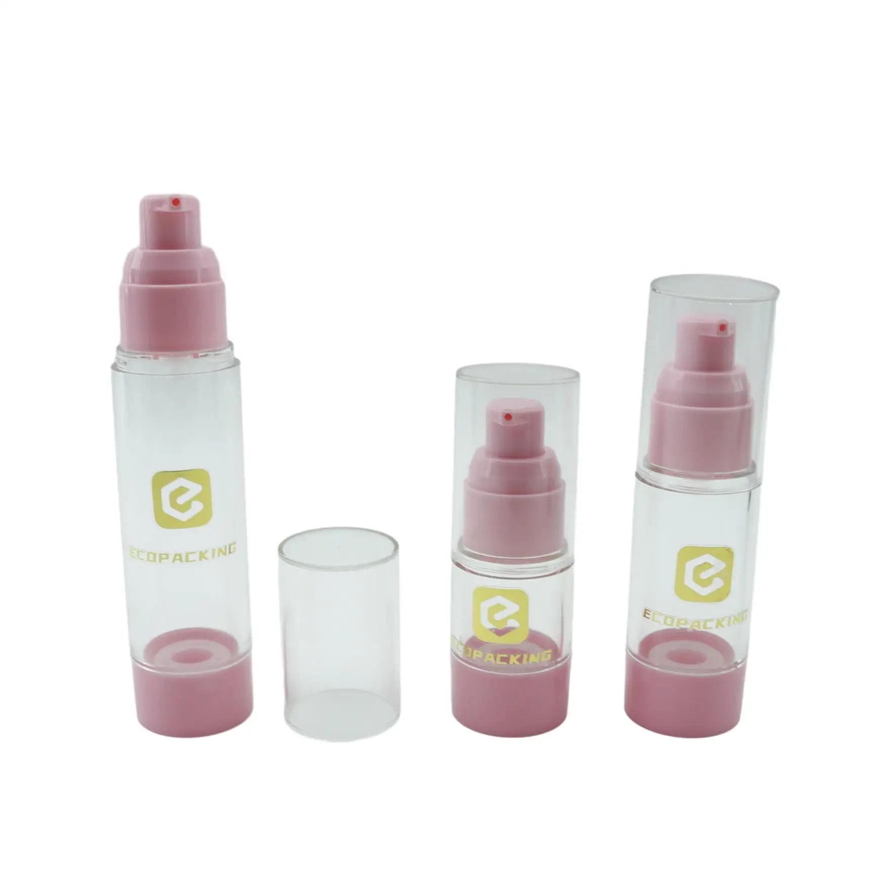 50ml Small Plastic Pump Spray Bottle As Airless Cosmetic Pump Bottle with Small Plastic Treatment Pump - 图片 3