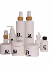 Eco Friendly Custom Empty Plastic Body Butter Containers Cosmetic Packaging Face Skin Care Cream Jars With Lid