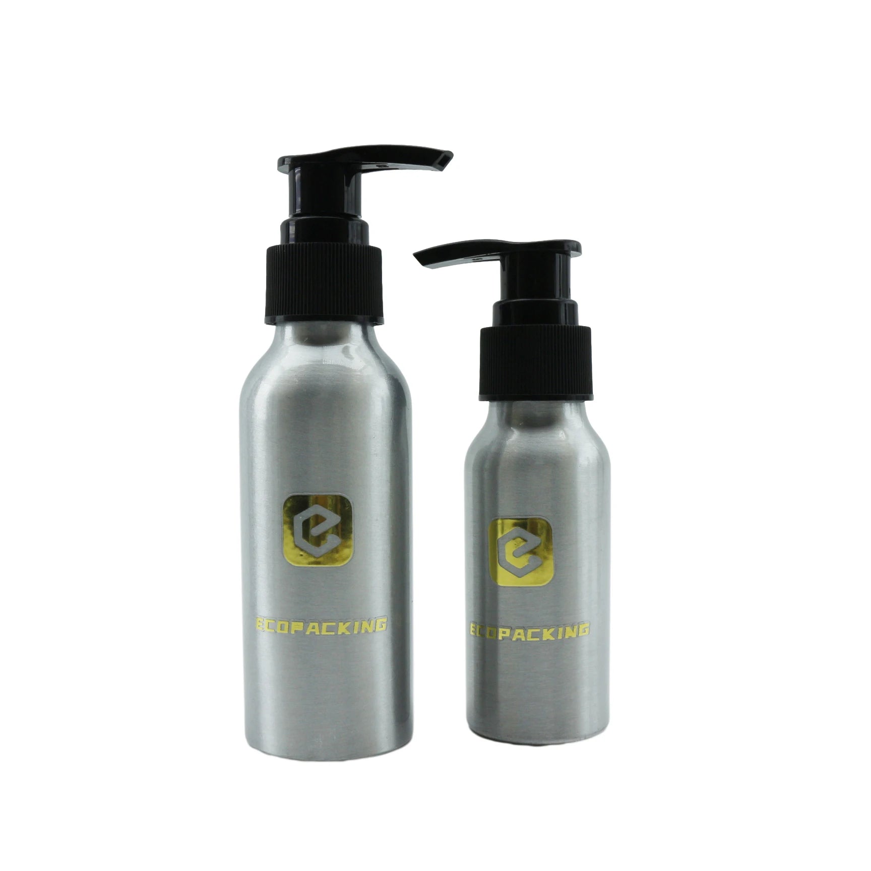 Wholesale 30ml 50ml 100ml 250ml 300ml 500ml Aluminum Cosmetic Bottle with Shampoo Pump Dispenser - 图片 6