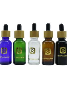 Luxury Glass Bottle Dropper 5ml 10ml 15ml 20ml 30ml 50ml 100ml Cosmetics Essential Oils Bottle
